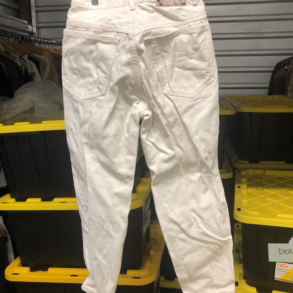 Vintage Marilithe François Girbeaud  cream denim circa 1980’s Jeans - Picture 2 of 5